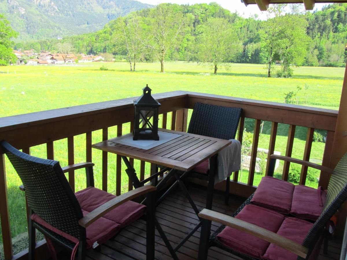 Ferienwohnung Panoramablick Marquartstein Exterior foto